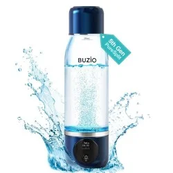 Buzio Portable Rechargeable Hydrogen Water Bottle Generator - 260ML